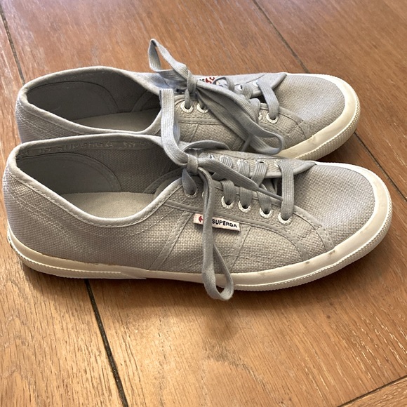 SUPERGA Cotu Classic Sneakers in Grey Sand - Picture 4 of 9